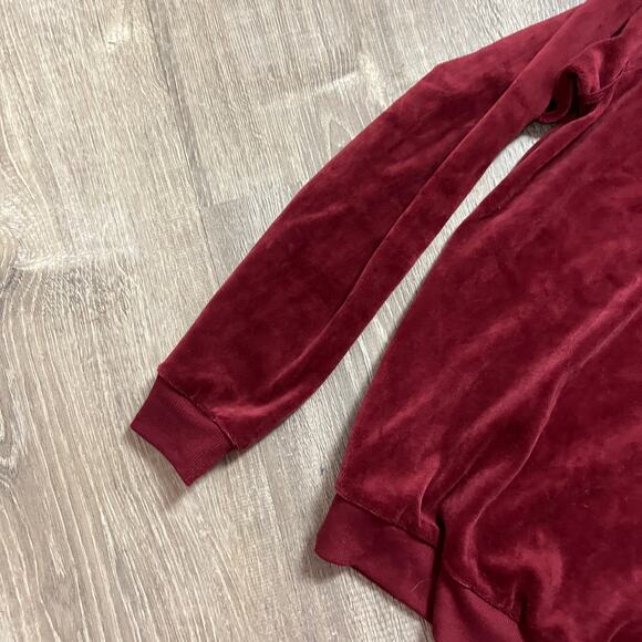 Knox Rose Women's Rust Red Long Sleeve Crewneck Sweatshirt - Size XS - NWT - Picture 5 of 9